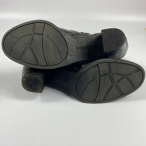 Womens Natural Soul Naturalizer Carma Block Heel Strappy Ankle Boot Black 9.5 - Picture 8 of 9